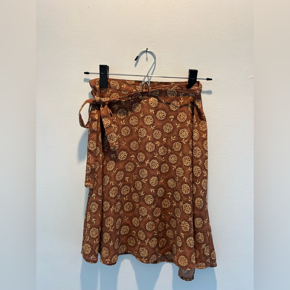 Vintage 90s Contempo Casuals Wrap Skirt